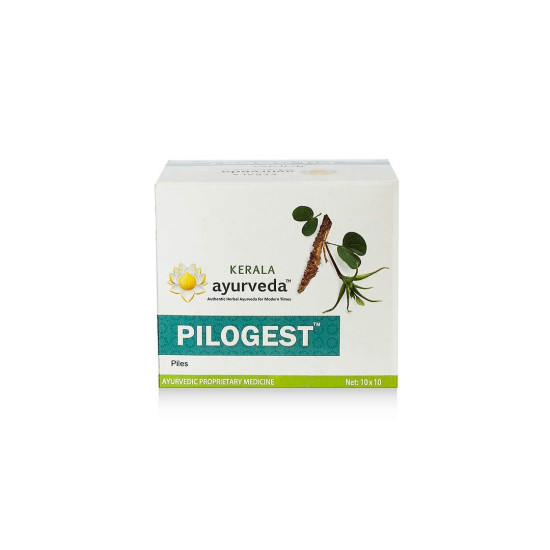 KERALA ayurveda Pilogest - 100 Capsule