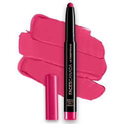 FACESCANADA Ultime Pro Hd Intense Matte Lipstick + Primer - Dash Of Pink (Pink), 1.4G | 9Hr Long Stay | Flawless Hd Matte Finish | Intense Color | Lightweight | Smooth Glide | Primer Infused