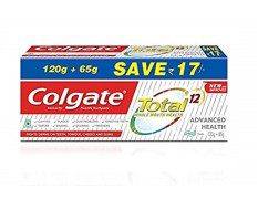 Colgate Total Advanced Health Anticavity Plaque Removal Toothpaste, 185G - Superior Oral Health