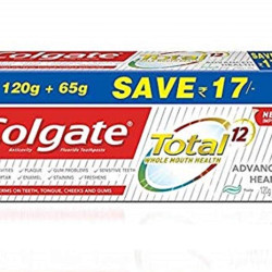 Colgate Total Advanced Health Anticavity Plaque Removal Toothpaste, 185G