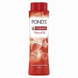 POND'S Starlight Talc Powder, 100g - Infused with Orchid & Jasmine Notes