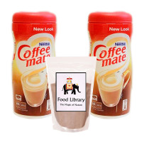 Food Library The Magic Of Nature Coffee (Coffee Mate) Pack Of 2 + Chocolate powder 100gm.