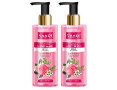 Vaadi Herbals Hydrating Rose and Jasmine Hand Wash - 250 ml (Pack of 2)