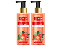 Vaadi Herbals Deep Moisturizing Strawberry Hand Wash - 250 ml (Pack of 2)