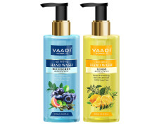Vaadi Herbals So Refreshing Luxurious Handwash - 250 ml (Pack of 2, Blueberry and Lemon)