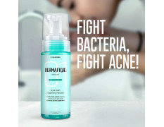 Dermafique Acne Avert Cleansing Mousse Foaming Face Wash, 150 ml for Acne Prone Skin, Suits Oily Dry Skin with Salicylic acid - Paraben-Free, SLES-free - Cleanses Pores, Clears Out Excess Sebum
