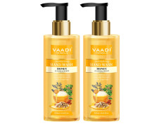 Vaadi Herbals Deep Moisturizing Honey and Sandal Hand Wash - 250 ml (Pack of 2)