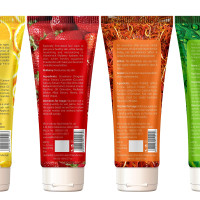 Vaadi Herbals Assorted Herbal Face Wash, 60ml (Pack of 4)