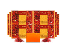 Vaadi Herbals Luxurious Saffron Soap Skin Whitening Therapy, 75g (Pack of 12)