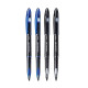 uni-ball Air UBA188M 0.5 mm Roller Ball Pens, Blue & Black Ink, Pack of 4