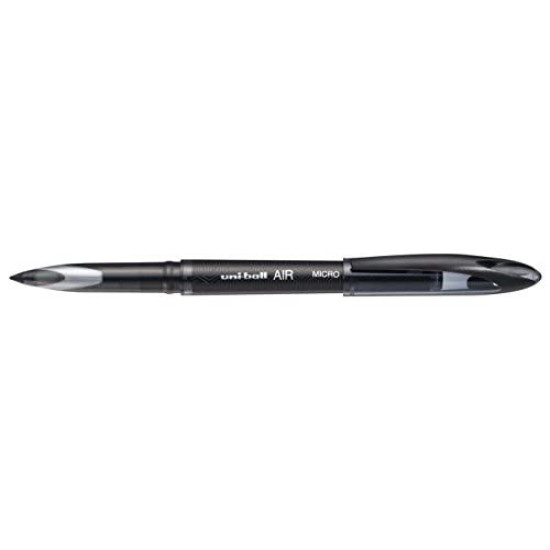 uni-ball Air UBA188M 0.5 mm Roller Ball Pens, Blue & Black Ink, Pack of 4