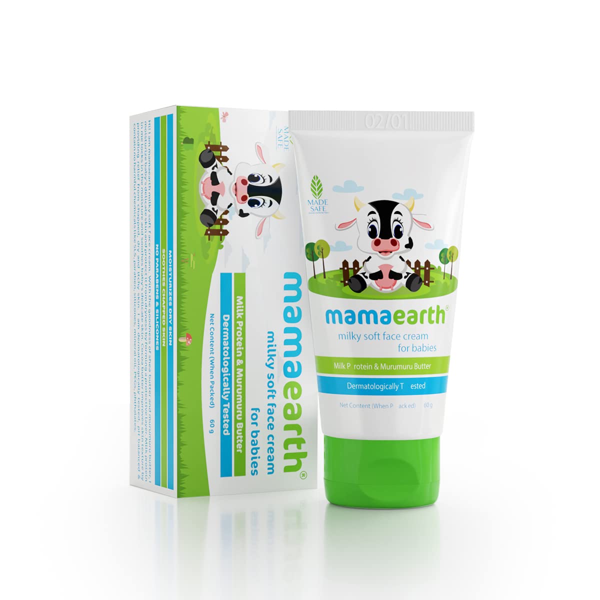 Mamaearth Milky Soft Natural Baby Face Cream for Babies Bazaar5