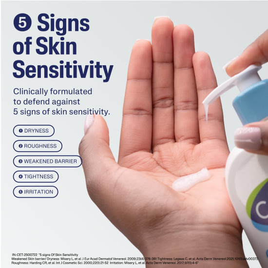 Cetaphil Gentle Skin Cleanser for Dry, Normal Sensitive Skin - 1000 ml| Hydrating Face Wash with Niacinamide, Vitamin B5| Dermatologist Recommended| Paraben, Sulphate Free