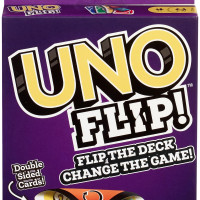 UNO Kid Mattel Games Uno Flip Side Card Game, Multi Color