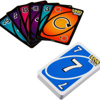 UNO Kid Mattel Games Uno Flip Side Card Game, Multi Color UNO Kid Mattel Games Uno Flip Side Card Game, Multi Color