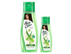 Hair & Care Triple Blend Damage Repair Non-Sticky Hair Oil with Aloe Vera, Olive Oil & Green Tea, 300 ml + 100 ml