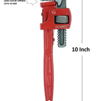 ACHRO Combo Pack of 3 Tool Kits Set for Home (Contains 8 Inch Adjustable Spanner, 8 Inch Combination Plier, 10 Inch Pipe Wrench)