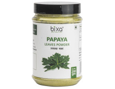 Papaya Leaf Powder I 200 gm I Supports Healthy Blood Platelets I Skin Brightening | 100% Natural | Digestion | Herbal Supplement for Normal Blood Sugar Levels I Anti-Oxidant Agent I Pure
