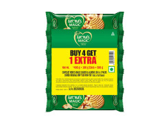 Sunfeast Mom's Magic Cashew and Almond Cookie, 100g (Buy 4 Get 1 Extra)