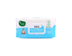 Mother Sparsh 99% Pure Water (72 Unscented Baby Wipes) - Super Thick Fabric