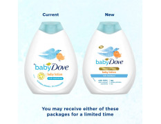 Baby Dove Rich Moisture Baby Lotion 400 ml | Gentle Baby Lotion for Baby's Soft Skin | Body Lotion for Kids | Hypoallergenic, No Sulphates, No Parabens