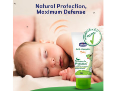 Chicco Anti-Mosquito Gel for Babies, 50ml | Natural Protection from Disease Spreading Mosquitoes | Dermatologically tested | Free from DEET, Alcohol and Colours