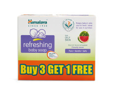 Himalaya Refreshing Soap, 75 g, (Pack of 4)