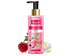 Vaadi Herbals Hydrating Rose and Jasmine Hand Wash - 250 ml (Pack of 3)