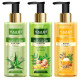 Vaadi Herbals Luxurious Handwash - 250 ml (Pack of 3, Aloe Vera and Jojoba Oil with Neem Oil and Ginger and Honey and Sandal)