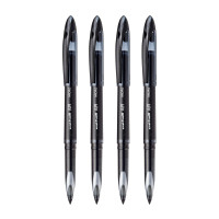 uni-ball Air UBA188M 0.5 mm Roller Ball Pens, Black Ink, Pack of 4