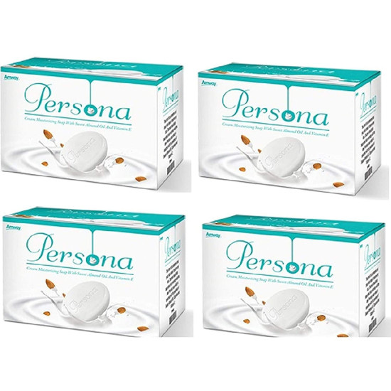 Amway Persona Creme Moisturizing Soap(Pack of 4)