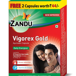 Zandu Vigorex Gold Ayurvedic Daily Energizer - Boost Your Energy Naturally