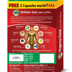 Zandu Vigorex Gold Ayurvedic Daily Energizer - Boost Your Energy Naturally