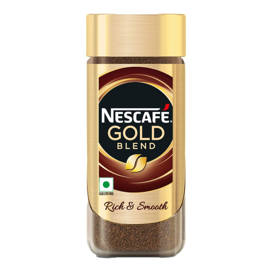 NESCAFE Gold Rich and Smooth Instant Coffee Powder, 90g Jar