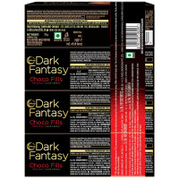 Sunfeast Dark Fantasy Choco Fills, 75g (Buy 3 Get 1 Free), Original Filled Cookies with Choco Crème