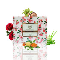 Khadi Natural Soap Kit (Set of 6)|Assorted Handmade Soaps | Natural Bathing Soap | Handmade Soap with Essential Oils | Moisturizing Soap for Body | Suitable for All Skin Types | Pack of 4