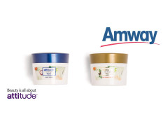 Amway Attitude Be Bright Herbals Day Cream and Night Cream Set ( Net 50g *2)