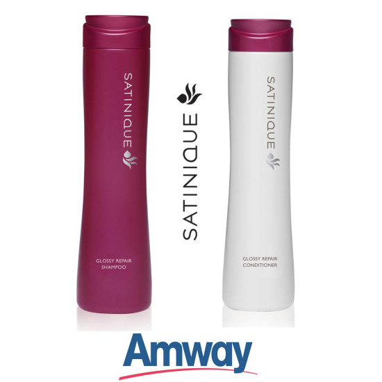 Amway SATINIQUE� Glossy Repair Conditioner(250 ml) & SATINIQUE� Glossy Repair Shampoo(250 ml)