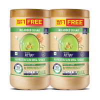 Saffola FITTIFY Hi-Protein Weight Loss Shake - Pistachio Almond | 420 Gm | Buy 1 Get 1 Free
