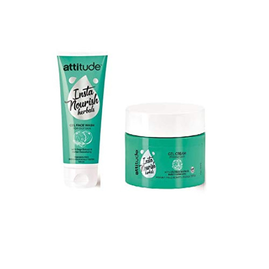 Amway Attitude Face Wash (100 ml) & Moisturiser (45 g) For Oily Skin