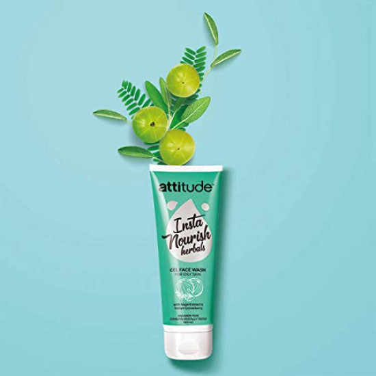 Amway Attitude Face Wash (100 ml) & Moisturiser (45 g) For Oily Skin
