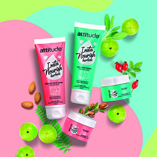 Amway Attitude Face Wash (100 ml) & Moisturiser (45 g) For Oily Skin