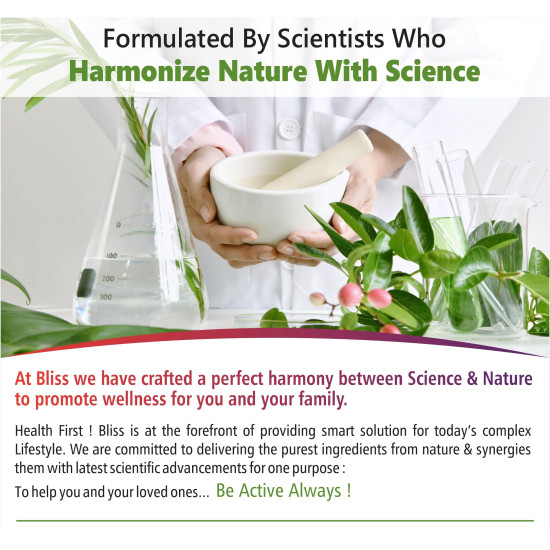 Bliss Welness Blood Detox | Curcumin Beetroot Manjistha Neem Extract | Blood Purifier Acne & Pimple Control Radiant Skin Anti Bacterial Ayurvedic Herbal Supplement - 60 Vegetarian Tablets