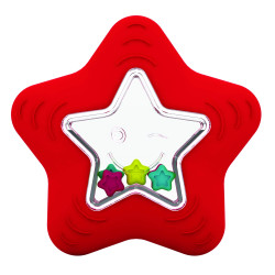 Giggles - Disney Star Teether Rattle,Teether for Babies to Soothen Their Gums,Easy to Grasp and Chew with Rattle Sounds,3 Months&Above,Infant Toys,Multicolor