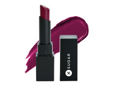 SUGAR Cosmetics Nothing Else Matter Longwear Lipstick for Women | Lasts Up To 8+ Hours| Enriched with Vitamin E | 100% Vegan | 3.2gm - 08 Berry Picking