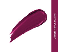 SUGAR Cosmetics Nothing Else Matter Longwear Lipstick for Women | Lasts Up To 8+ Hours| Enriched with Vitamin E | 100% Vegan | 3.2gm - 08 Berry Picking