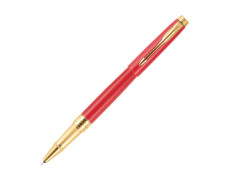 Parker Aster Matte Red |Gold Trim |Roller Ball Pen