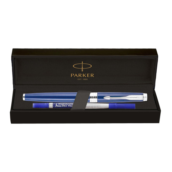 Parker Aster Matte Blue |Chrome Trim |Roller Ball Pen Parker Aster Matte Blue |Chrome Trim |Roller Ball Pen