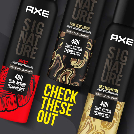 Axe Signature Mysterious No Gas Deodorant Bodyspray For Men 154 ml