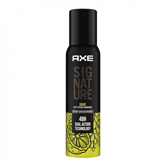 Axe Signature Suave Long Lasting No Gas Deodorant Bodyspray Perfume for Men, 154 ml